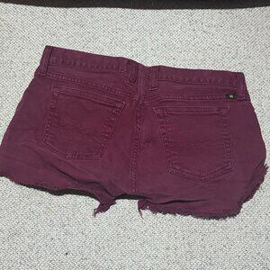 Lucky Brand Maroon Shorts